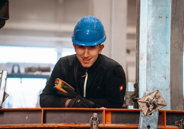 Auszubildender im 3. Lehrjahr